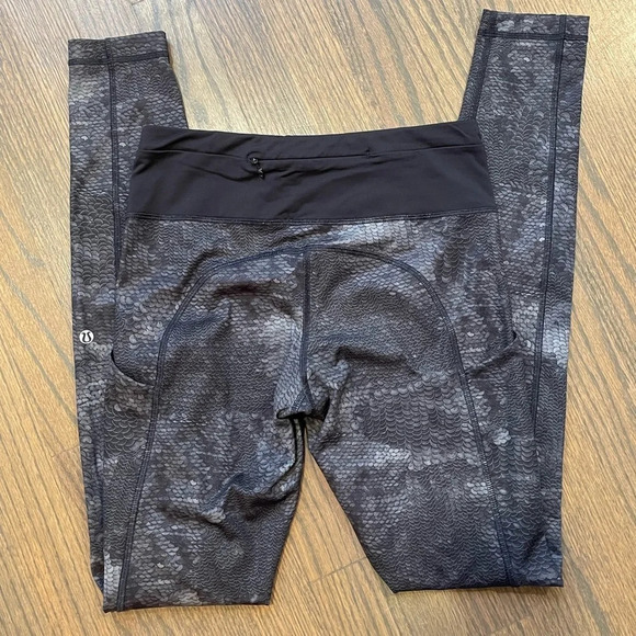 Lululemon Speed Tight II *Full-On Luxtreme
Sequin Snake Slate Black / Black - Picture 1 of 11
